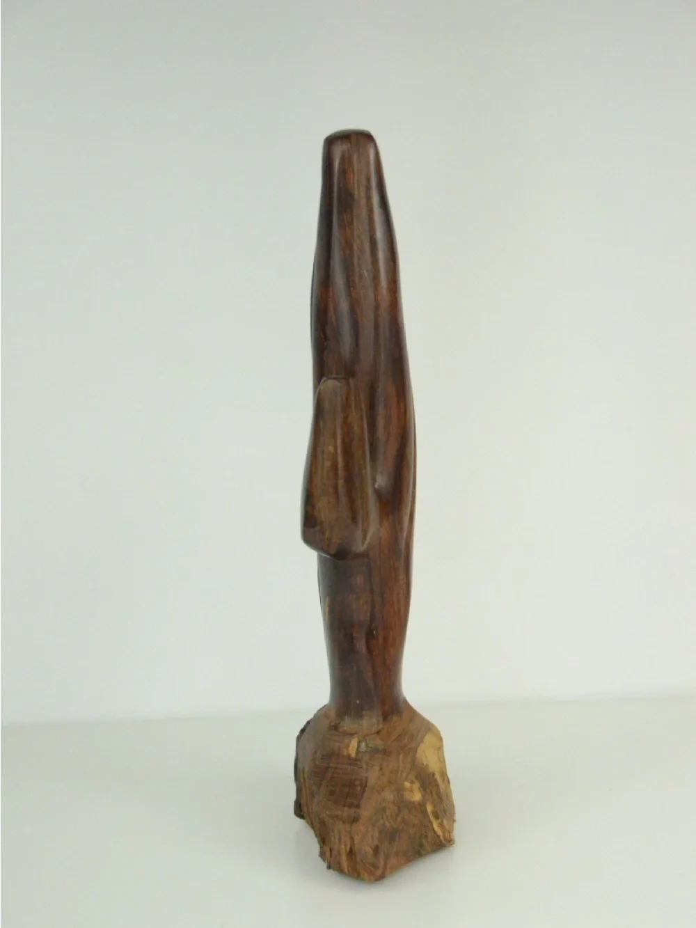 Vintage Ironwood Carved Saguaro Cactus Sculpture